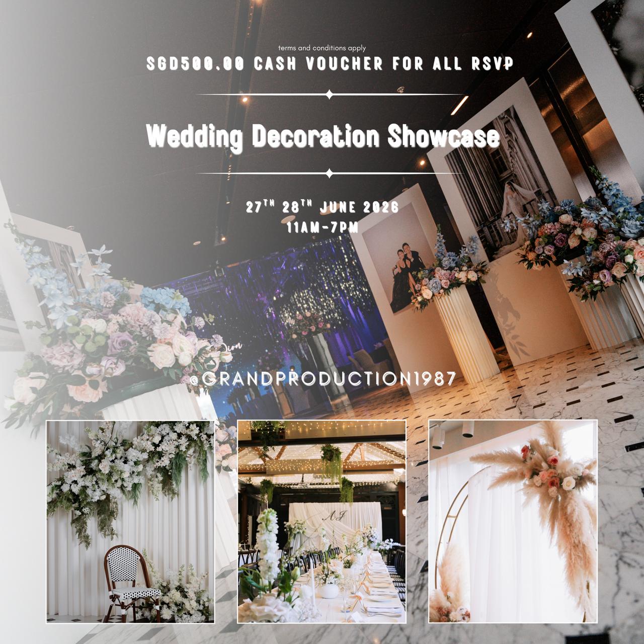 Wedding Decoration Showcase poster